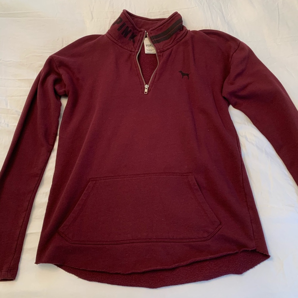 PINK half zip